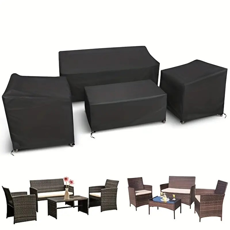 Outdoor Furniture Upholstery Near Me - 4 pezzi/set coperture per mobili da