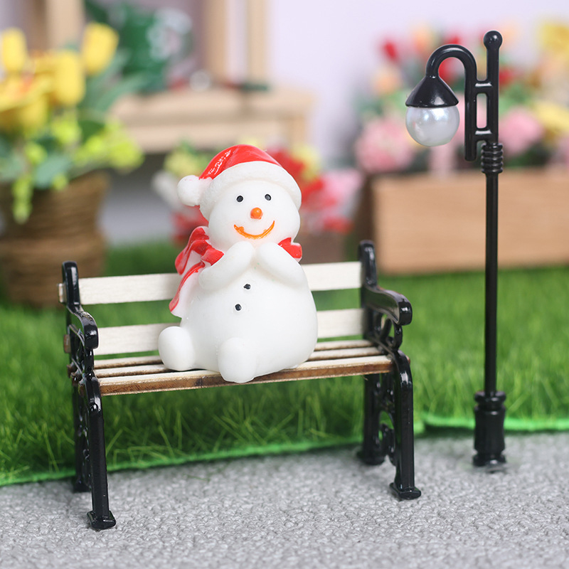 Outdoor Furniture Resin - 2 pz/set 1:12 casa delle bambole