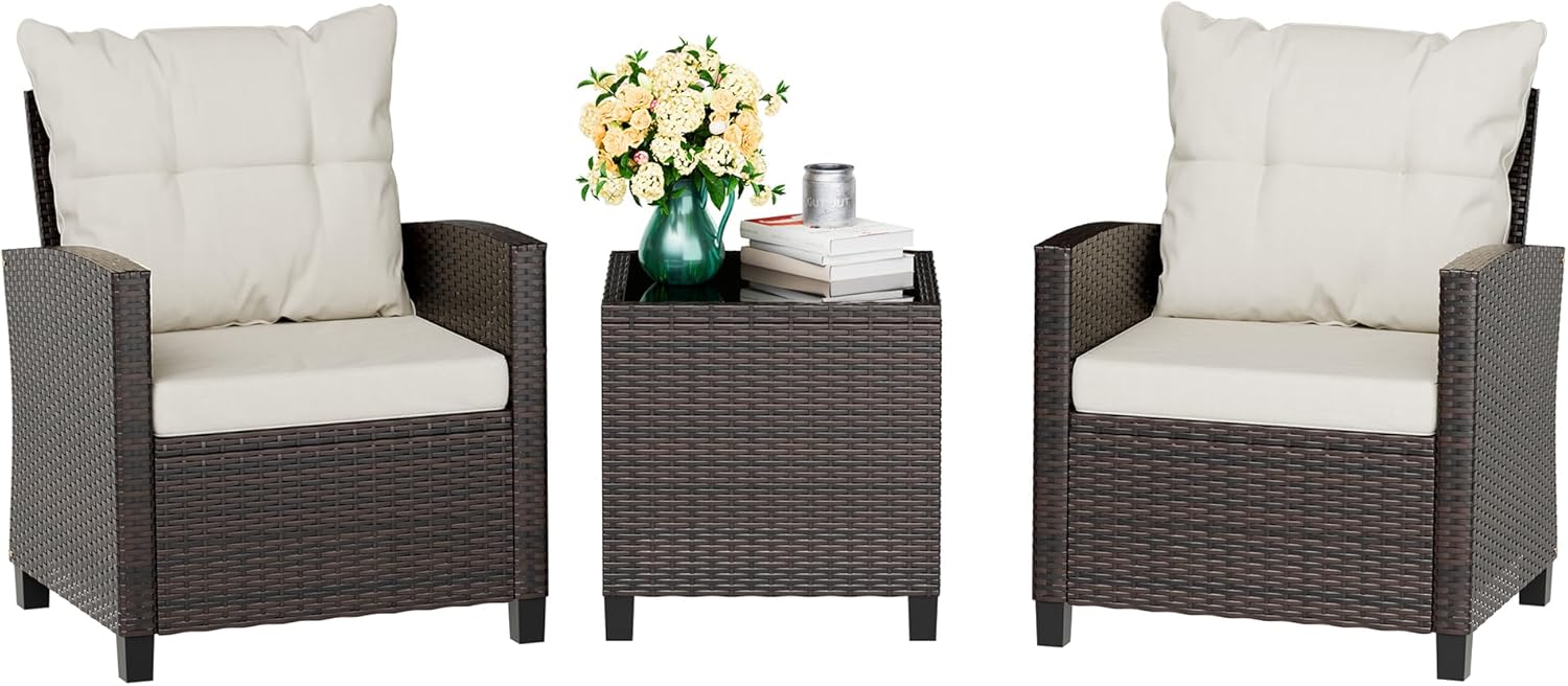 Outdoor Furniture Cushion - Set da bistrot da veranda in