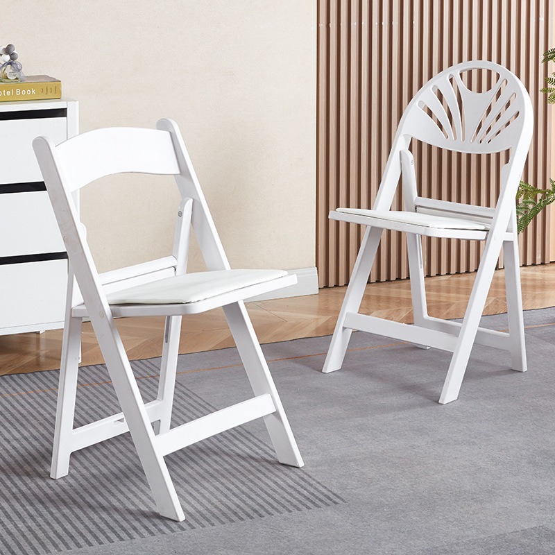 Outdoor Furniture Resin - Sedia pieghevole Sedia da banchetto in