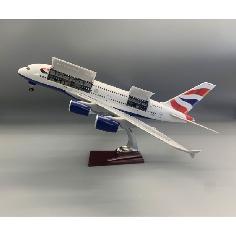 Outdoor Furniture Glider - Modellino Aereo British Airways A380 in