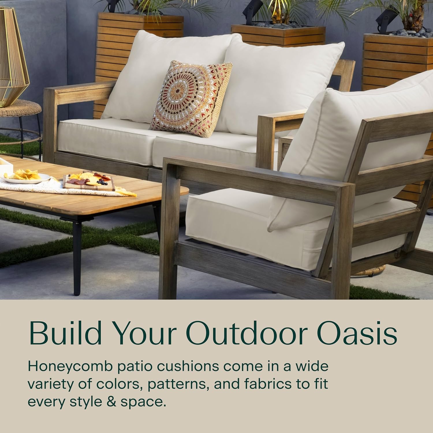 Mobili da Esterno per Patio, C - Outdoor Furniture Cushion recensione e prezzo