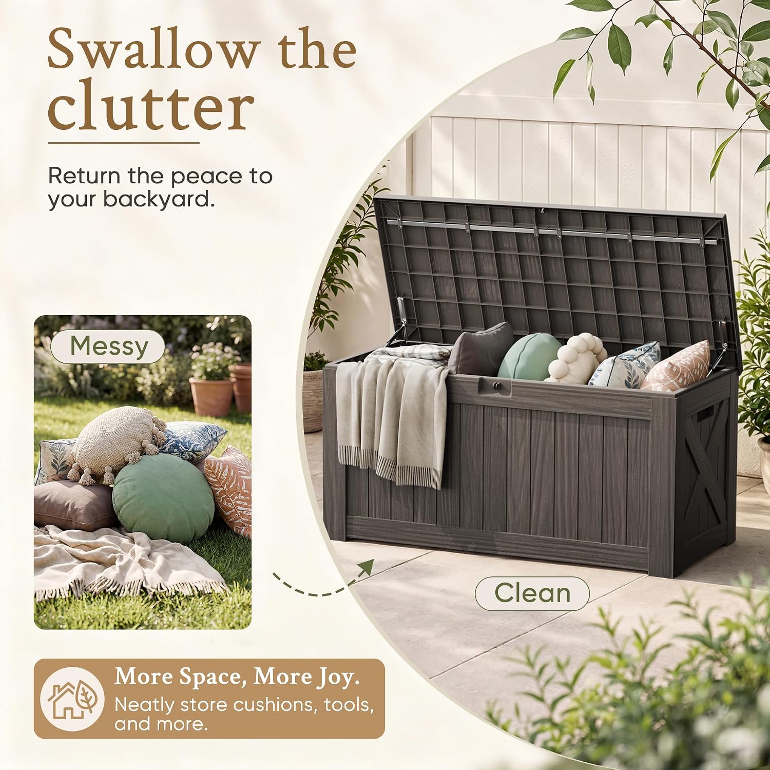 Contenitore da Esterno da 120  - Outdoor Furniture Resin recensione e prezzo