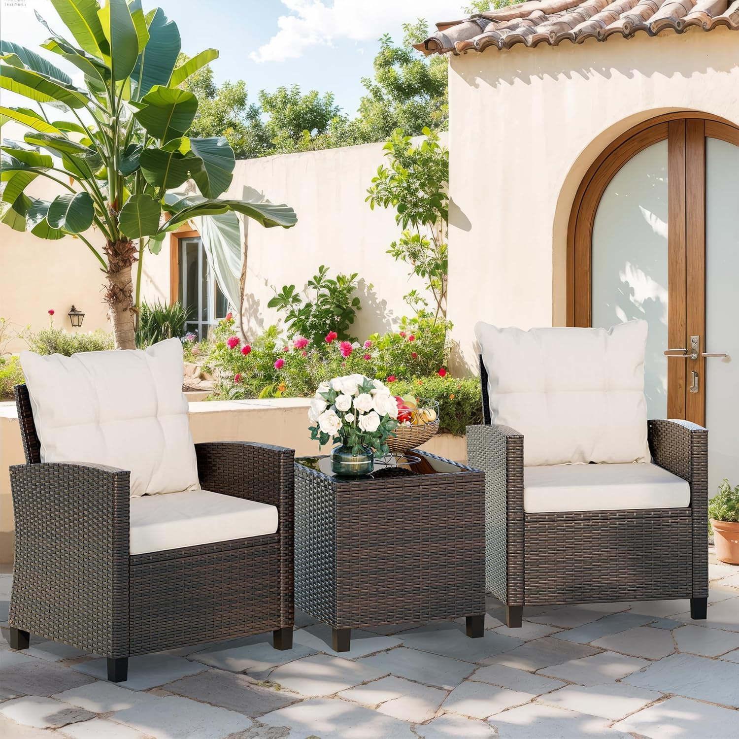Set da bistrot da veranda in v - Outdoor Furniture Cushion recensione e prezzo