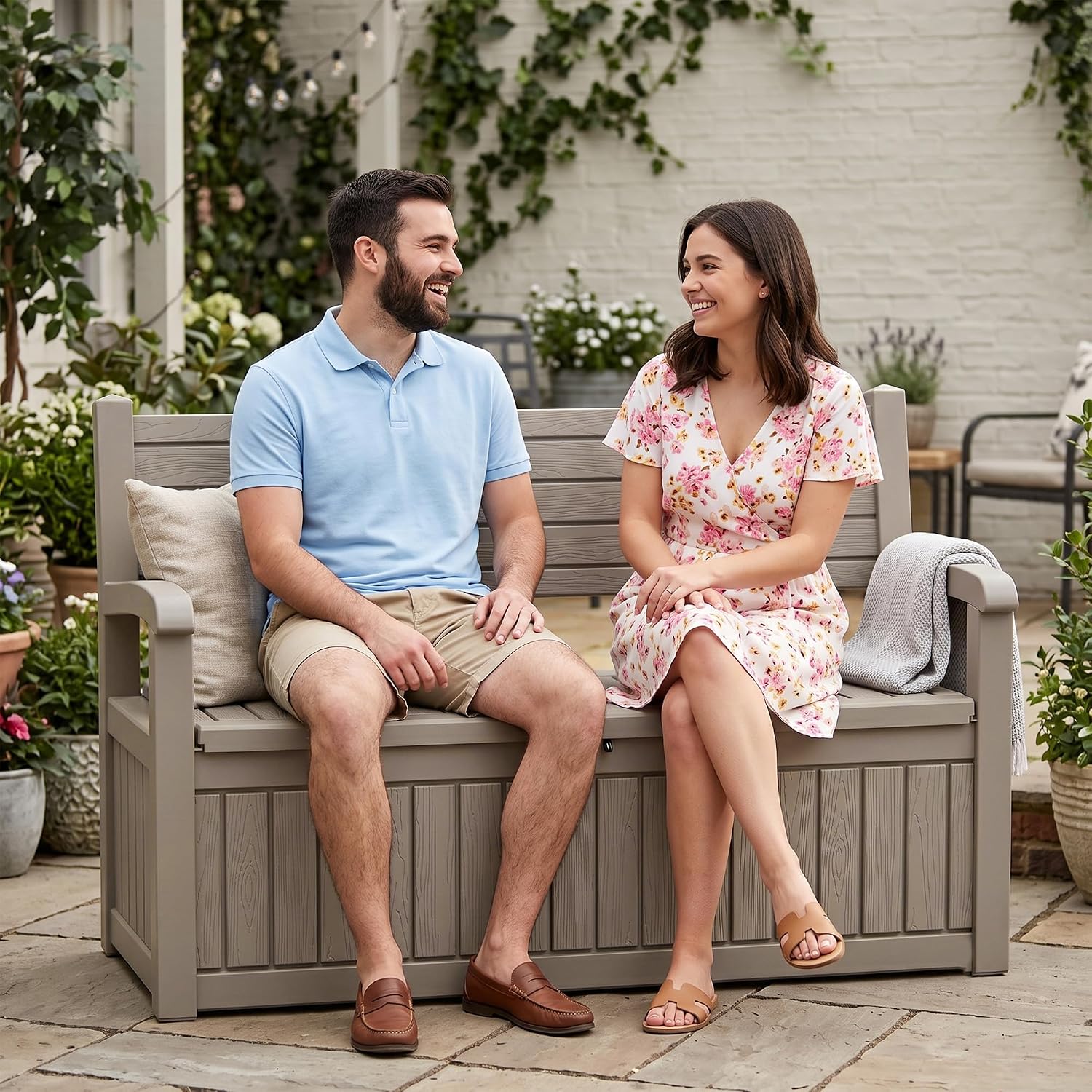 Panca Contenitore da Esterno d - Outdoor Furniture Resin recensione e prezzo