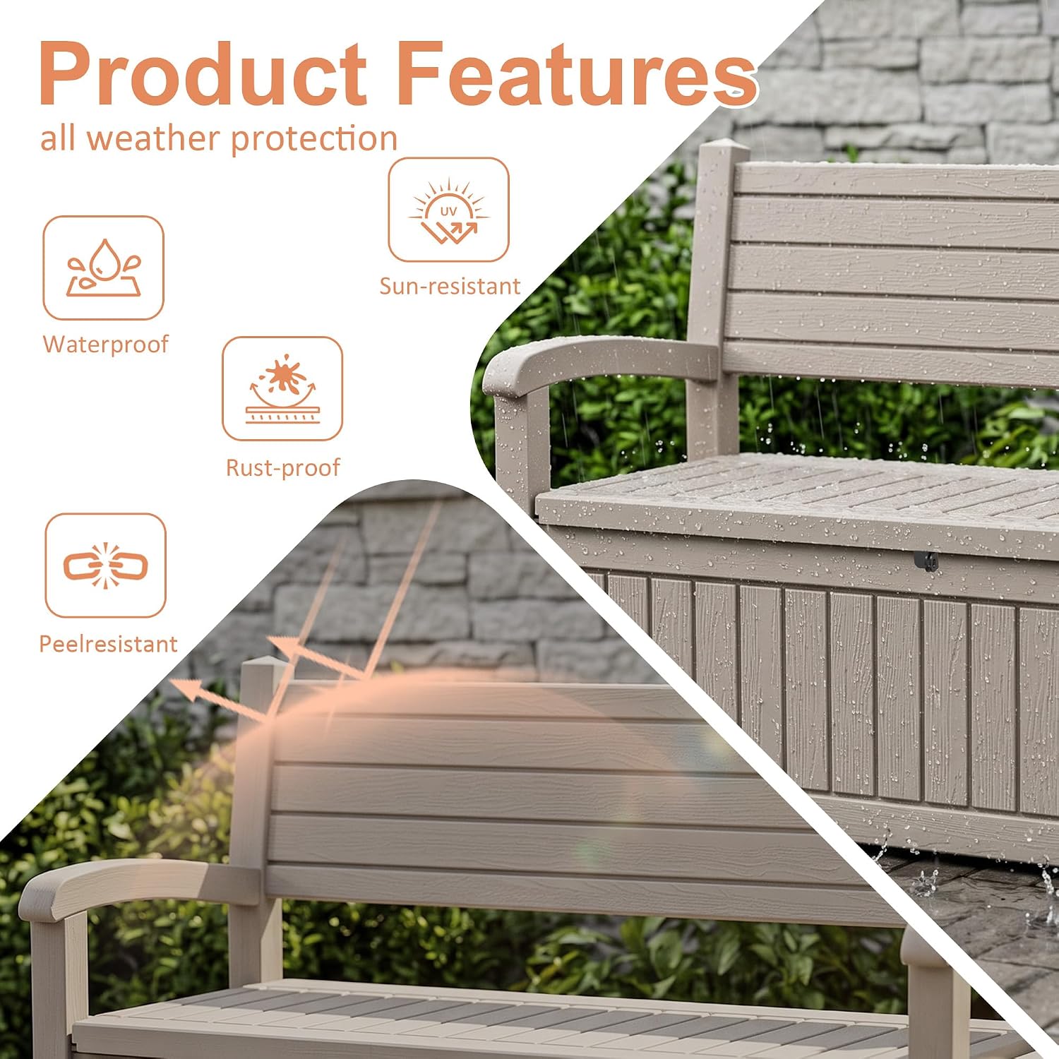 Panca Contenitore da Esterno d - Outdoor Furniture Resin recensione e prezzo