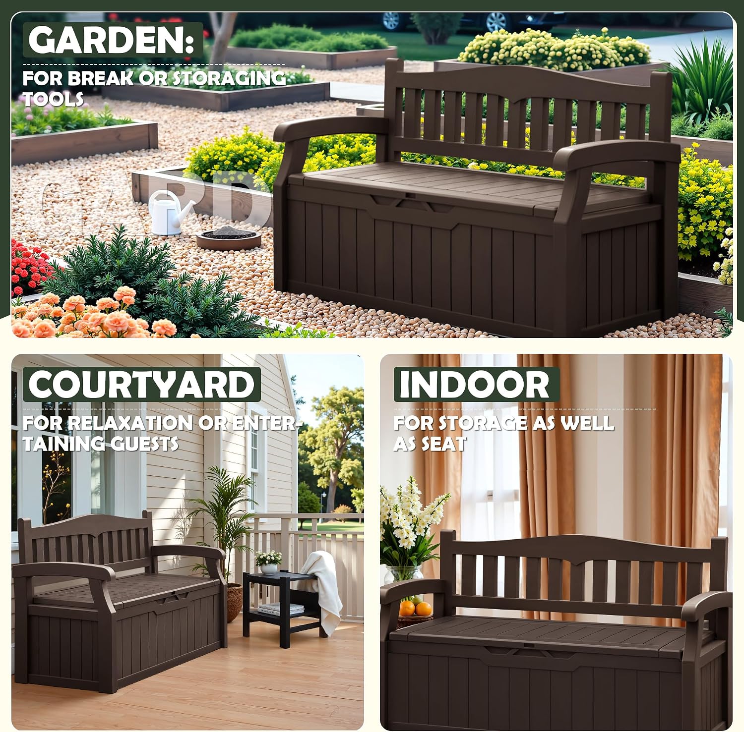 Panca Contenitore da Esterno i - Outdoor Furniture Resin recensione e prezzo